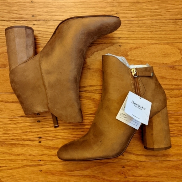 Bershka Shoes - Bershka Chunky Heel Booties